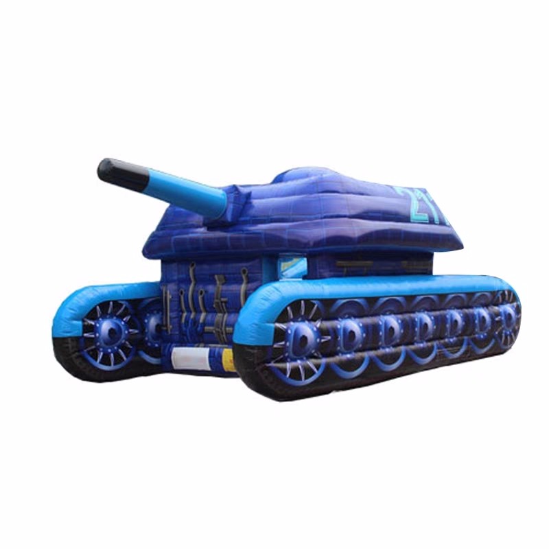 晋中蓝色充气坦克