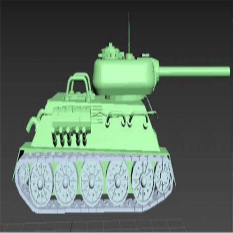 晋中充气军用坦克模型